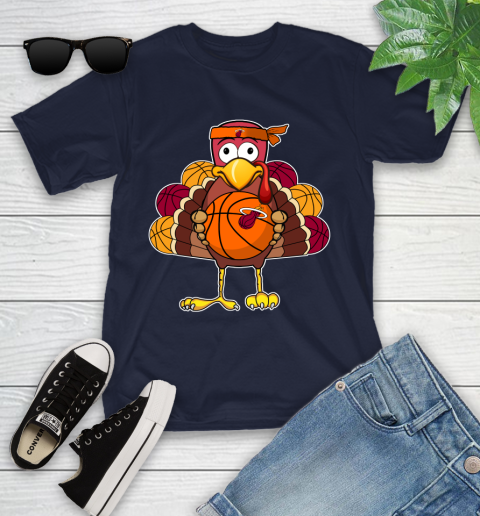Miami Heat Turkey thanksgiving day Youth T-Shirt 3