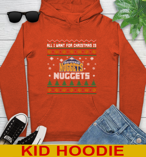 NBA Basketball All I Want For Christmas Is Denver Nuggets 131