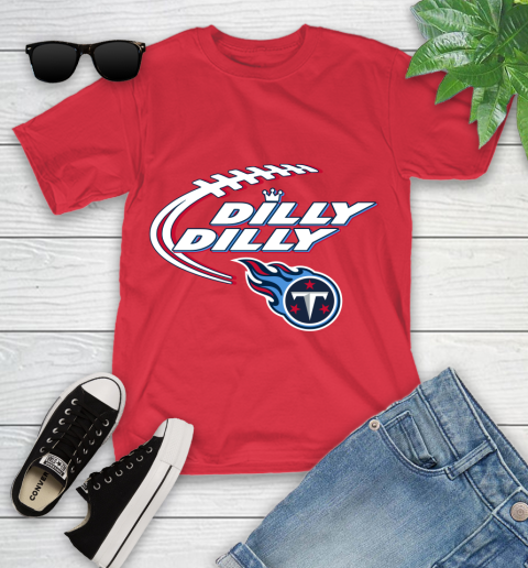 NFL Tennessee Titans Dilly Dilly Football Sports Youth T-Shirt 10