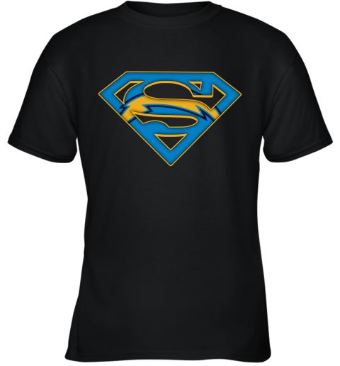 We Are Undefeatable Los Angeles Chargers x Superman NFL Youth T-Shirt