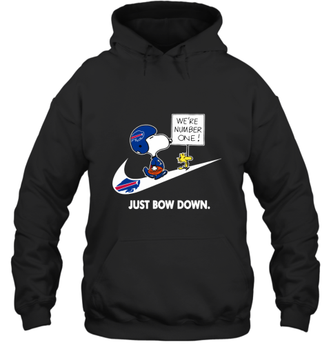 Buffalo Bills Are Number One – Just Bow Down Snoopy Hoodie