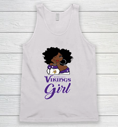 Minnesota Vikings Girl NFL Tank Top 2