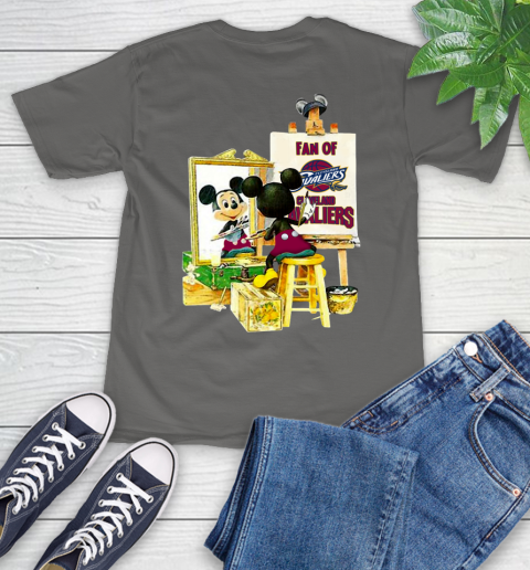 NBA Basketball Cleveland Cavaliers Mickey Drawing Shirt 11
