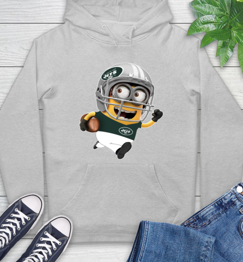 NFL New York Jets Minions Disney Football Sports Hoodie 6
