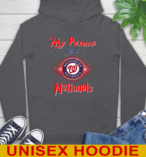 MLB Baseball Harry Potter My Patronus Is A Washington Nationals Hoodie 7