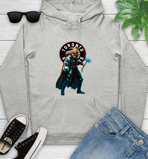 NBA Thor Avengers Endgame Basketball Toronto Raptors Youth Hoodie
