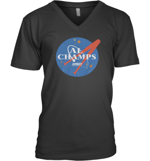 Al Champs Space City V-Neck T-Shirt