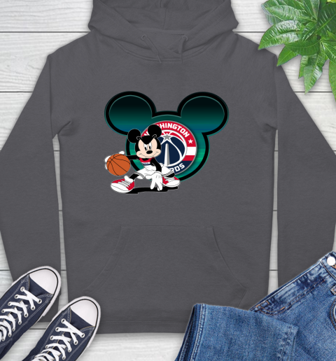 NBA Washington Wizards Mickey Mouse Disney Basketball Hoodie 7