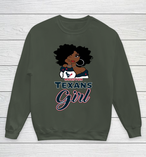 Houston Texans Girl NFL Youth Sweatshirt 10