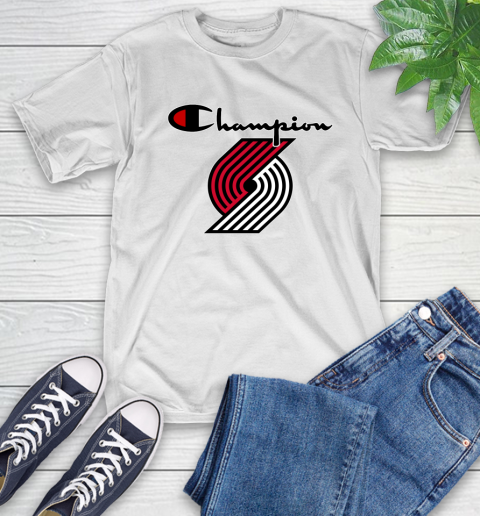 NBA Basketball Portland Trail Blazers Champion Shirt T-Shirt