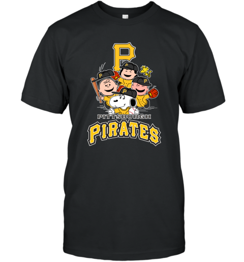 Pittsburgh Pirates Shirt Mens Large Gray Black 3/4 Sleeve MLB Baseball
