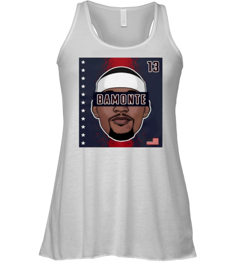13am Adebayo wearing 13 Bamonte Racerback Tank