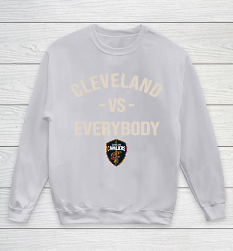 Cleveland Cavaliers Vs Everybody Youth Sweatshirt 3