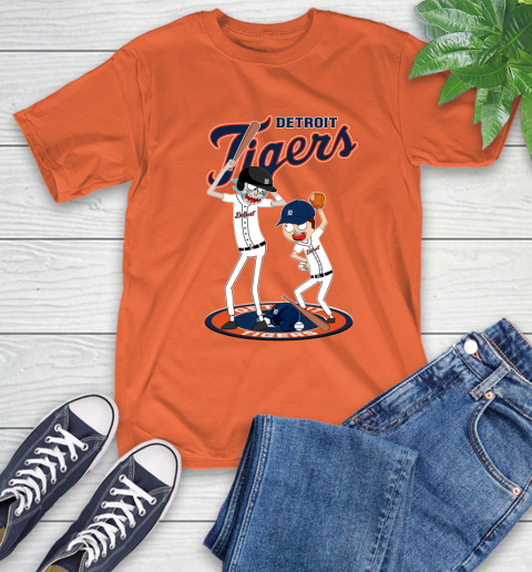 MLB Detroit Tigers Rick And Morty Baseball 5