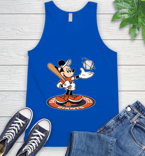 MLB Baseball San Francisco Giants Cheerful Mickey Disney Shirt Tank Top 5