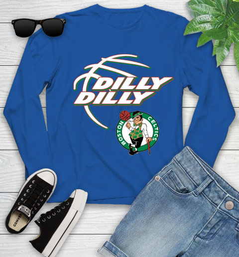 NBA Boston Celtics Dilly Dilly Basketball Sports Youth Long Sleeve 9
