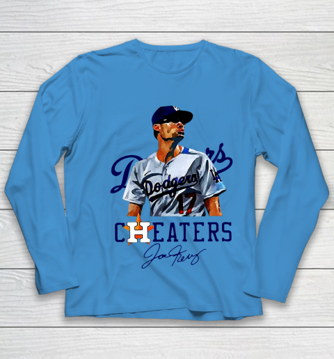Joe Kelly Houston Astros Cheaters Youth Long Sleeve 4