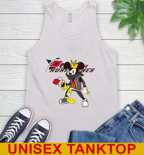 Carolina Hurricanes NHL Hockey Mickey Peace Sign Sports Tank Top
