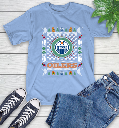 Edmonton Oilers Merry Christmas NHL Hockey Loyal Fan Ugly Shirt 12