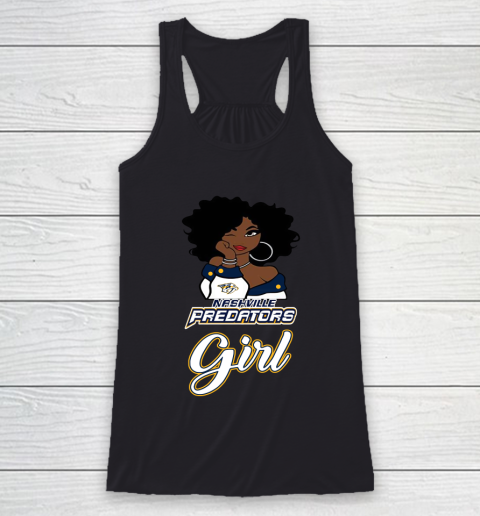 Nashville Predators Girl NHL Racerback Tank