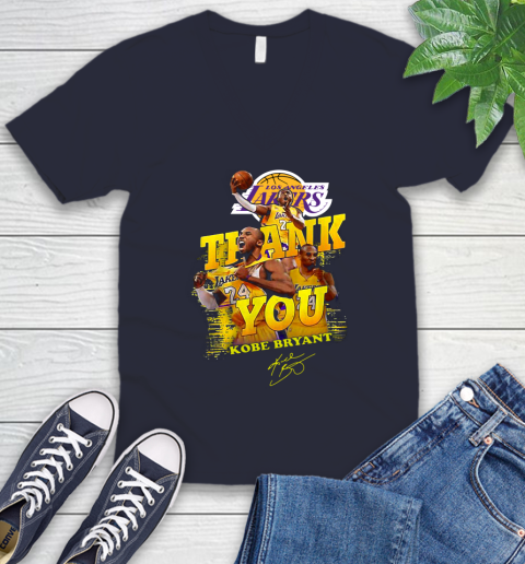 Great Thank you Kobe Bryant Los Angeles Lakers signature shirt 47