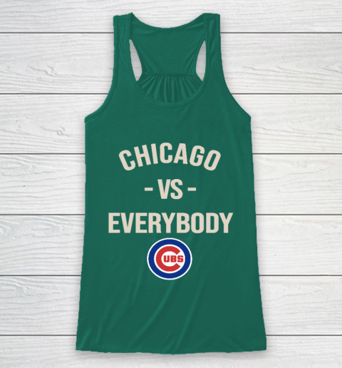 Chicago Cubs Vs Everybody Racerback Tank 5