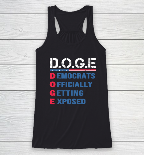 Trump D.O.G.E Department Of Government Efficiency Racerback Tank