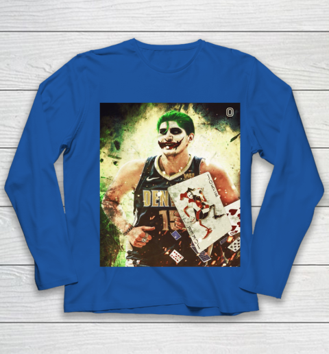 Nikola Jokic MVP Denver Joker Youth Long Sleeve 7