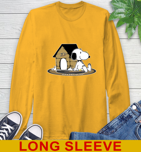 NHL Hockey Anaheim Ducks Snoopy The Peanuts Movie Shirt Long Sleeve T-Shirt 3