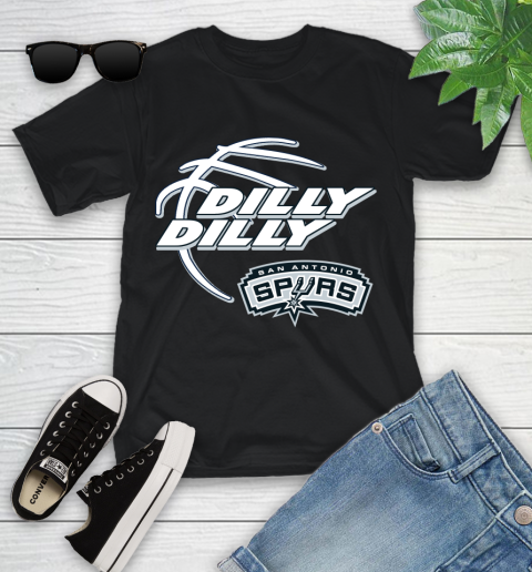 NBA San Antonio Spurs Dilly Dilly Basketball Sports Youth T-Shirt 2