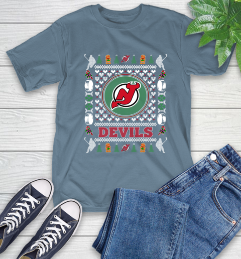 New Jersey Devils Merry Christmas NHL Hockey Loyal Fan Ugly Shirt 8