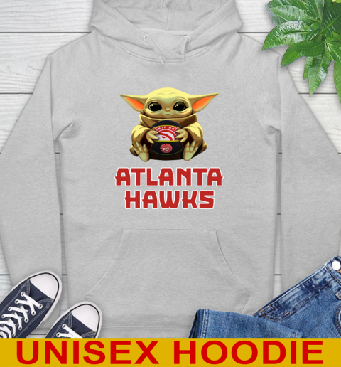 NBA Basketball Atlanta Hawks Star Wars Baby Yoda Shirt 18