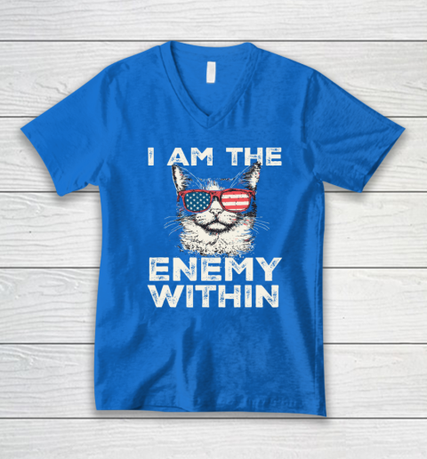 I Am The Enemy Within Tee  Kamala Harris 2024 Merch V-Neck T-Shirt 4