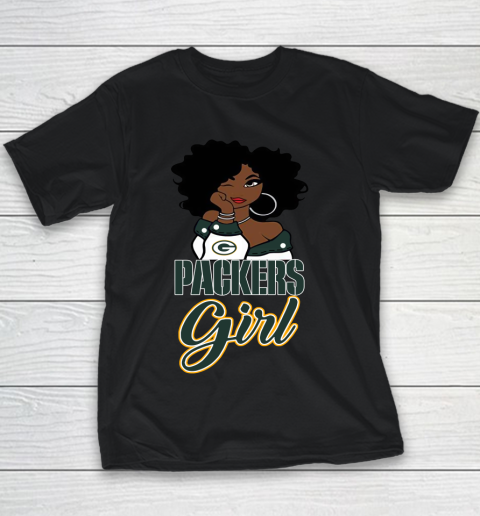 Green Bay Packers Girl NFL Youth T-Shirt 2
