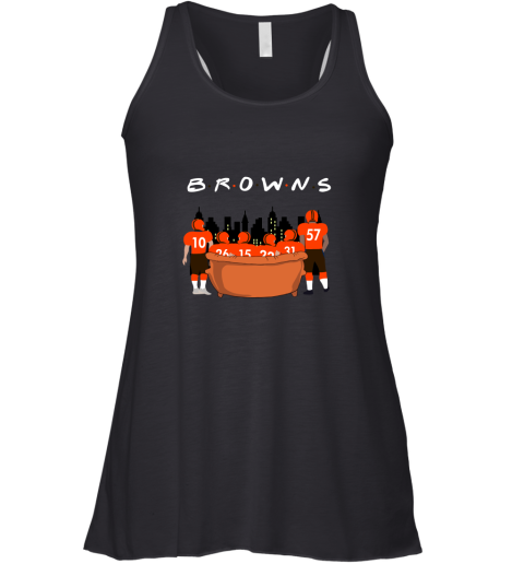 The Cleveland Brownss Together F.R.I.E.N.D.S NFL Racerback Tank