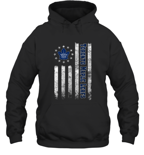 NHL American Flag Hockey Sports Toronto Maple Leafs Hoodie