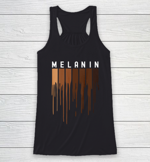 Drippin Melanin T Shirt for Women Pride  Black History Gift Racerback Tank