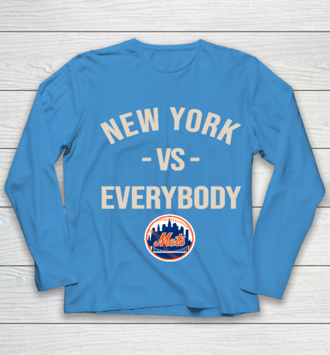 New York Mets Vs Everybody Youth Long Sleeve 5