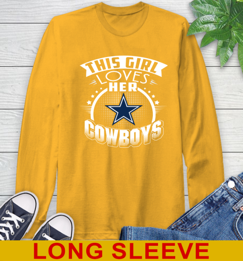 Dallas Cowboys NFL Football This Girl Loves Her Team 56