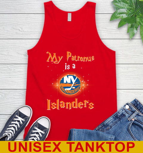 NHL Hockey Harry Potter My Patronus Is A New York Islanders Tank Top 5