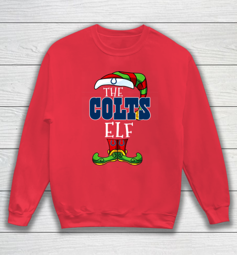 Indianapolis Colts Christmas ELF Funny NFL Sweatshirt 7