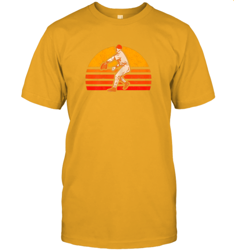 lnnr retro vintage baseball pitcher gift baseball lover jersey t shirt 60 front gold