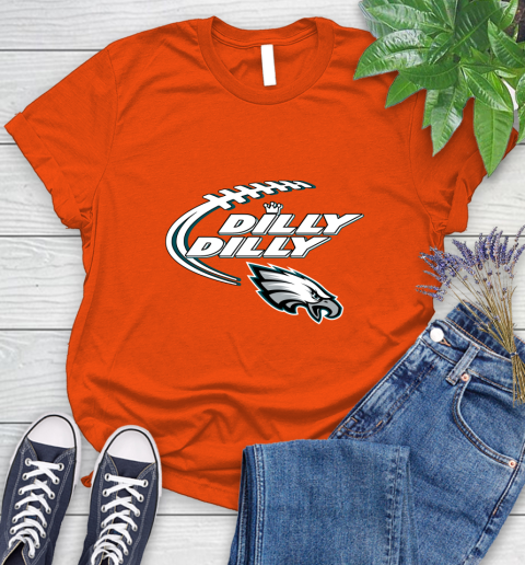 NFL Philadelphia Eagles Dilly Dilly Football Sports Women's T-Shirt 4