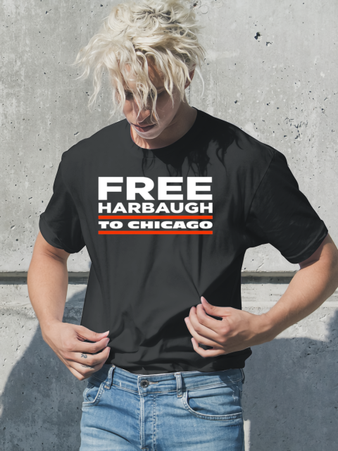 Free Harbaugh to Chicago T-Shirt