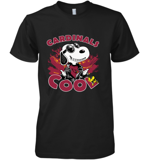 Arizona Cardinals Snoopy Joe Cool We're Awesome Premium Men's T-Shirt