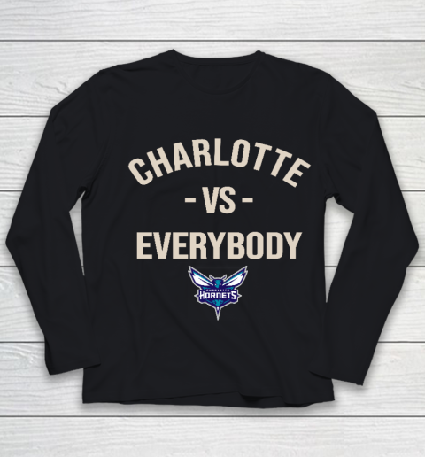 Charlotte Hornets Vs Everybody Youth Long Sleeve