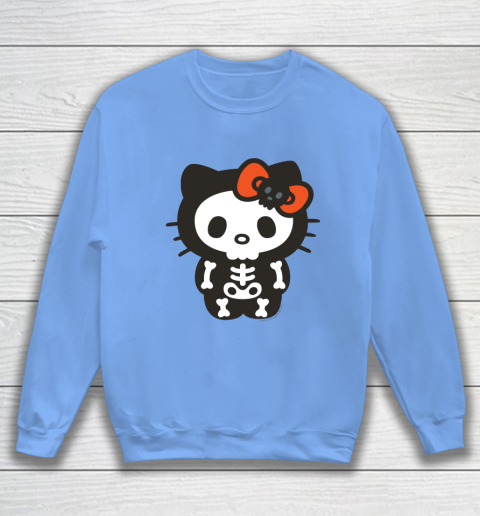 Hello Kitty Skeleton Halloween Sweatshirt 7