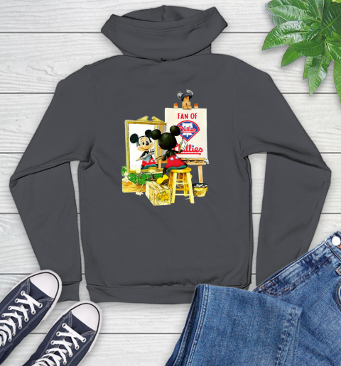 MLB Baseball Philadelphia Phillies Mickey Drawing Shirt 130