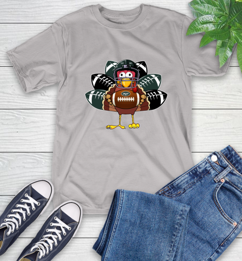 New York Jets Turkey Thanksgiving Day T-Shirt 12