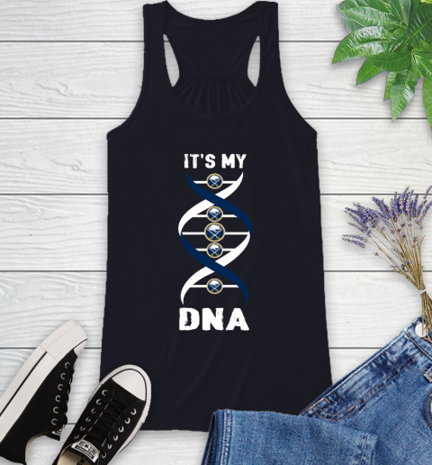 Buffalo Sabres NHL Hockey It's My DNA Sports Racerback Tank 9